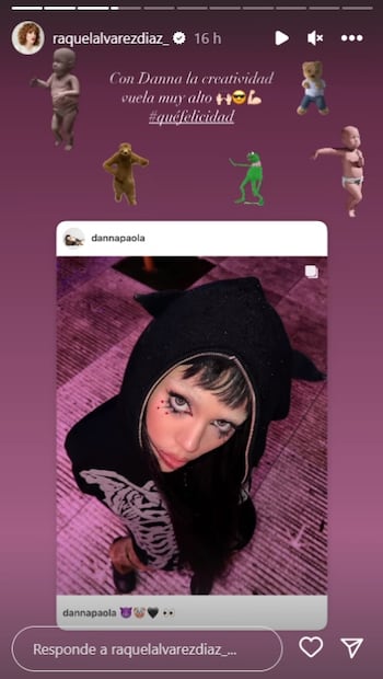 La maquillista de Danna Paola también compartió su nuevo look / Instagram