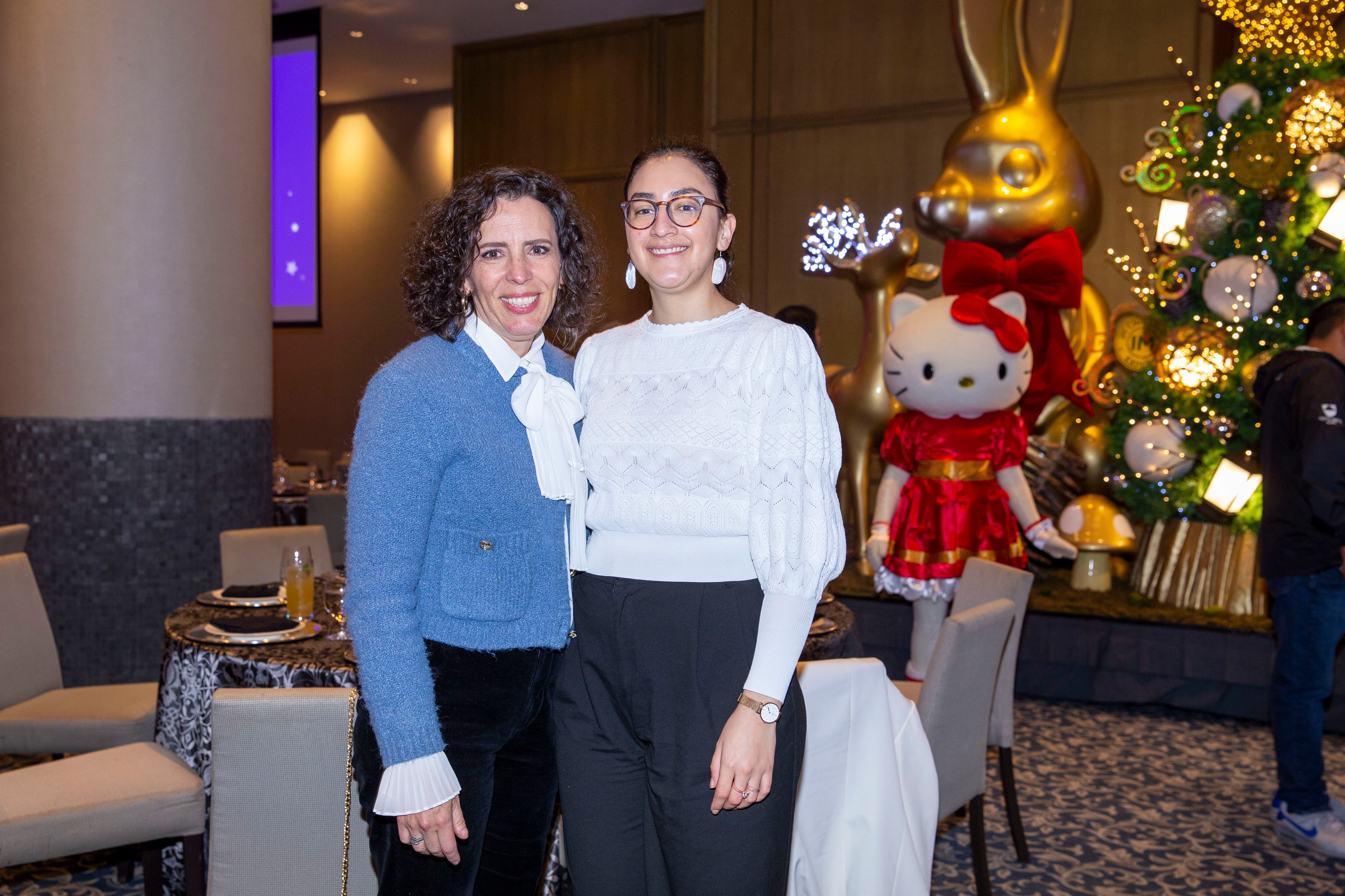 Claudia y Mariana Allende. (Foto: Edgar Silva Fuentes S.)