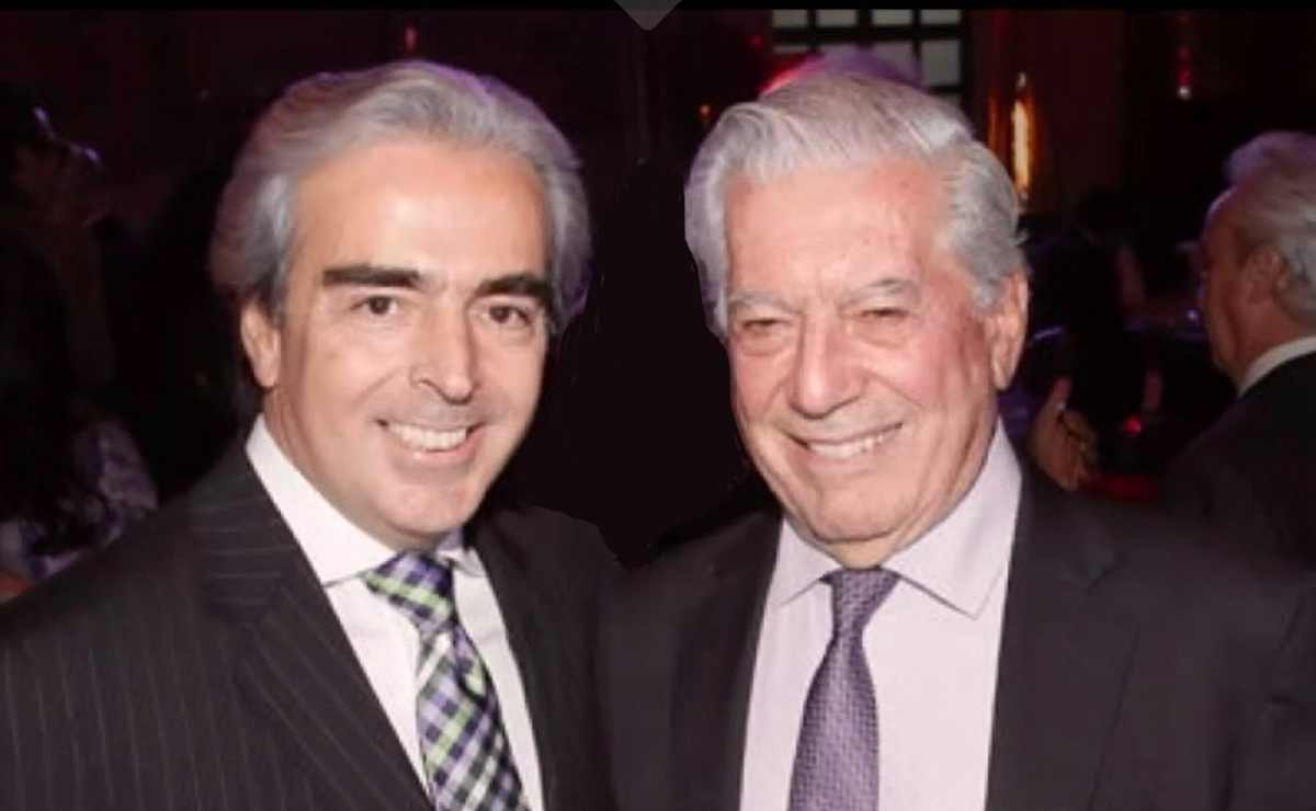 Lorenzo Lazo y Mario Vargas Llosa / Foto: Instagram - @lazomargain