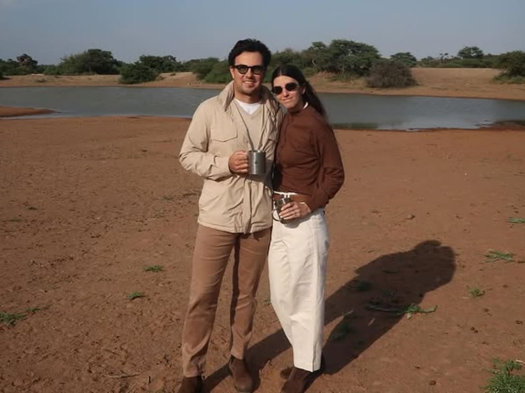 Las vacaciones de 'Checo' Pérez y Carola Martínez en África / Foto: Instagram