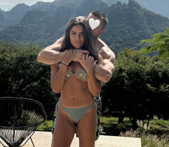 Alessandra Rojo de la Vega posa con nuevo galán.