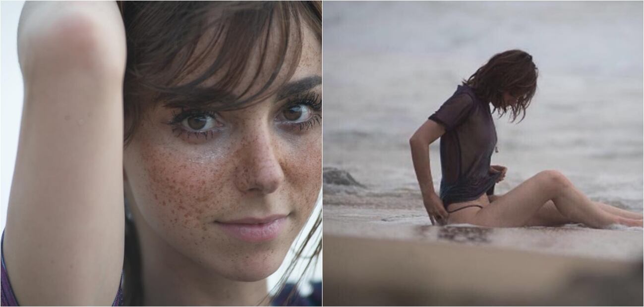 Natalia Téllez muestra sus pecas al natural