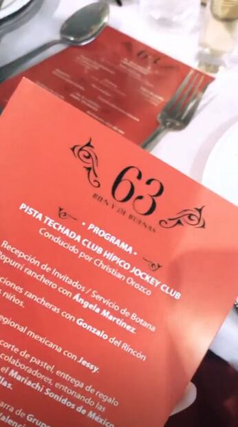Jorge Hank Rhon celebra 63 años de edad con una gran fiesta 