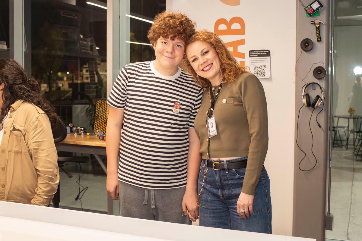 Julian Chernitsky y Daniela Magún. (Foto: Esteban Torreblanca)