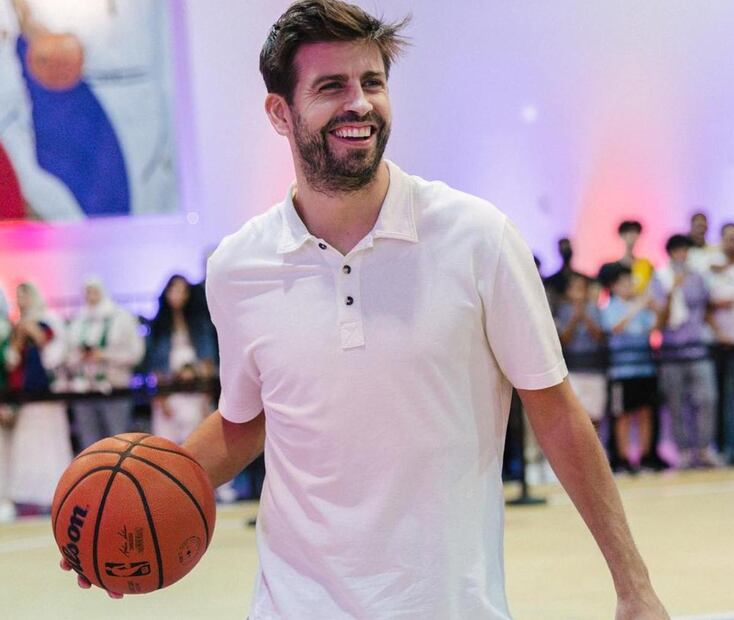 Gerard Piqué en el evento de la NBA / Foto: Instagram