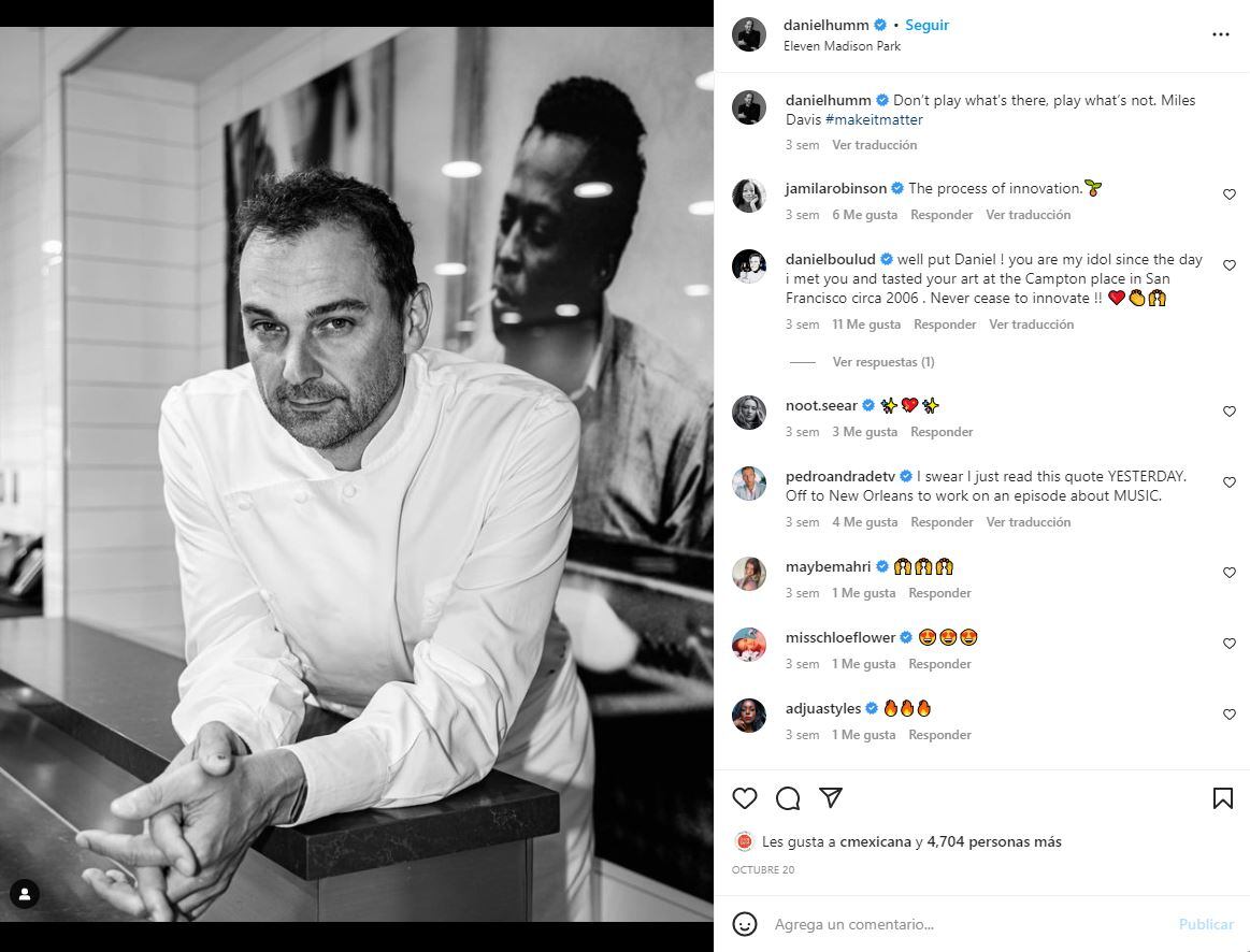 Demi Moore termina con Daniel Humm en el marco de sus 60 años