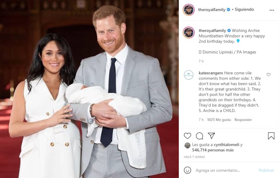 Ya nació Lilibet Diana, hija del príncipe Harry y Meghan Markle