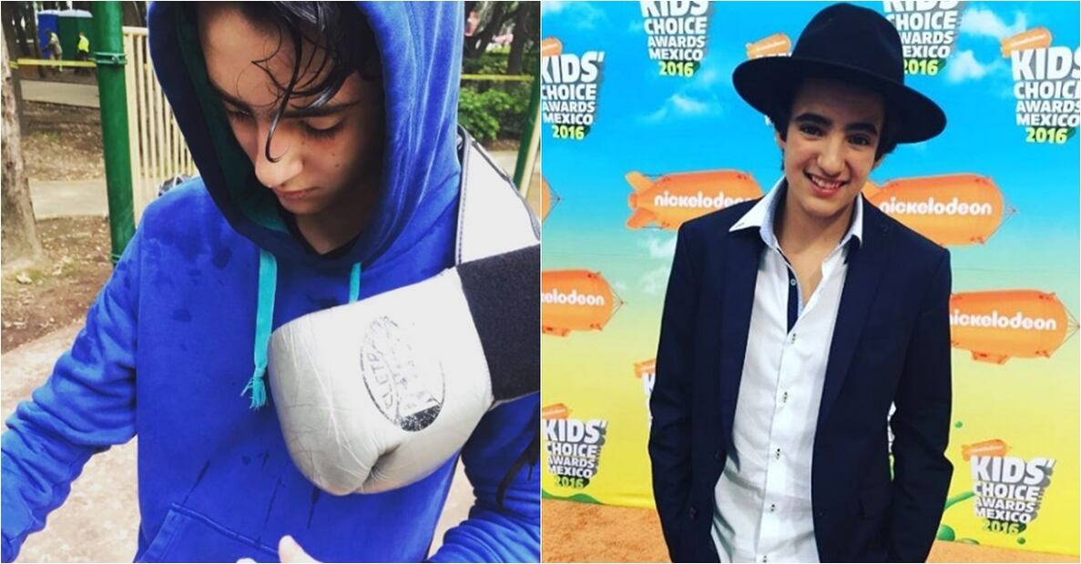 Los guapos hijos de Jorge Poza y Mayrín Villanueva