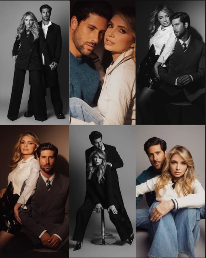 Las fotos de Diego Klein y Angélica Rivera / Fotos: Instagram