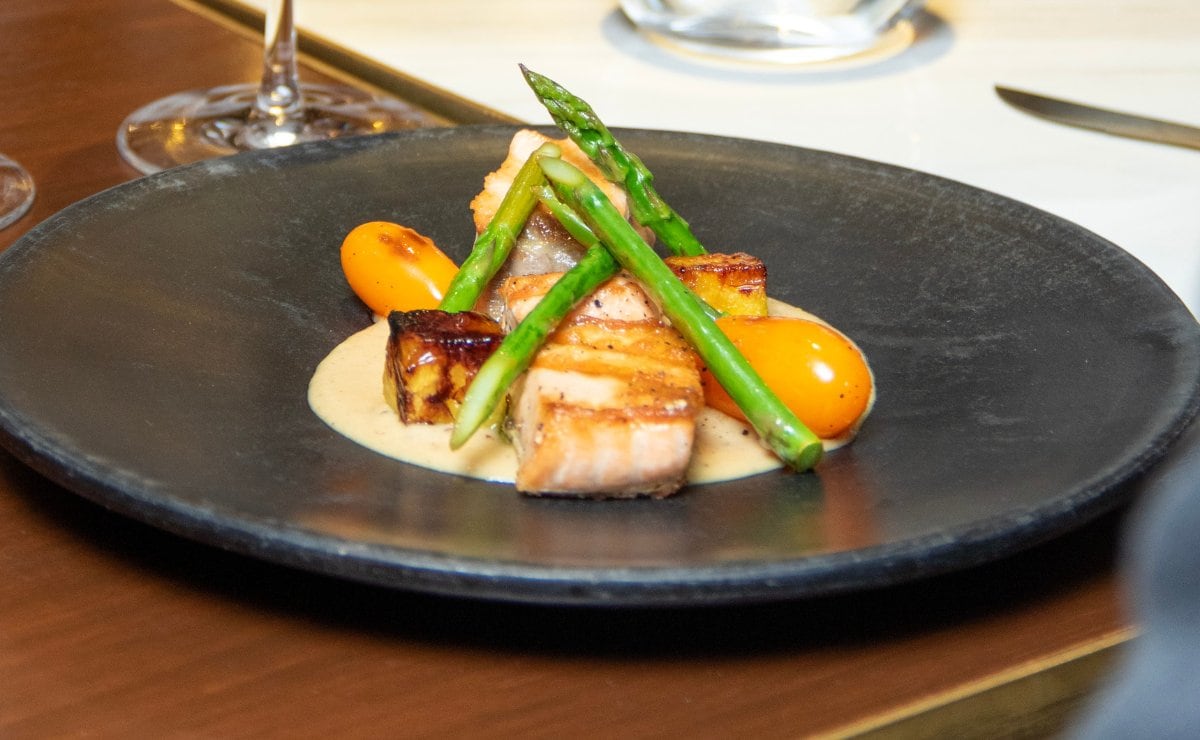 Salmon emparrilado / Foto: Angélica Chema