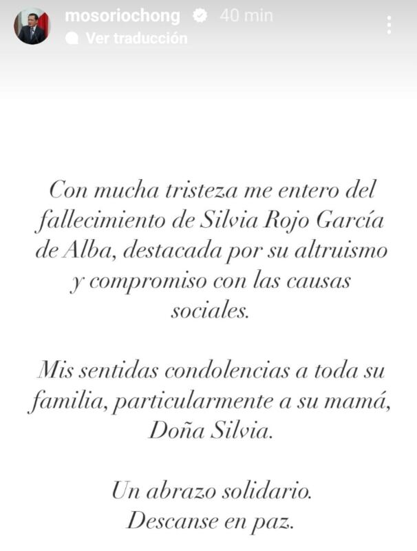 El mensaje de Miguel Ángel Osorio Chong / Foto: Instagram
