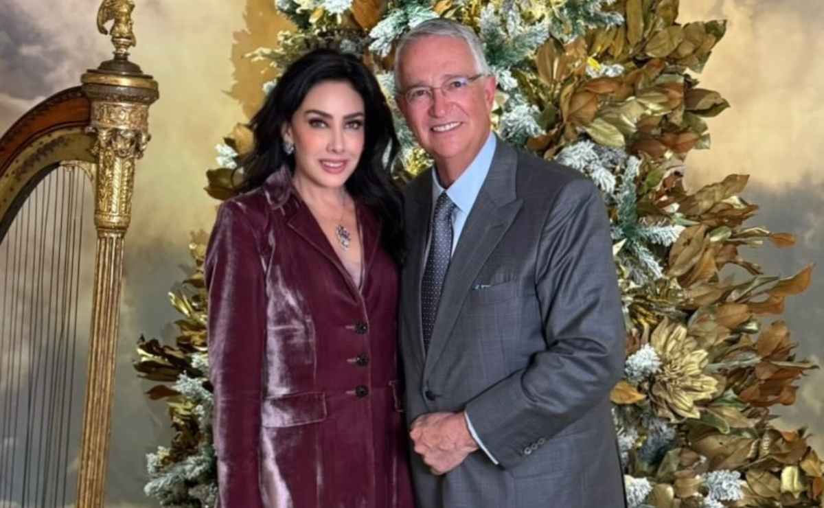 Ricardo Salinas Pliego y María Laura Medina / Foto: Instagram