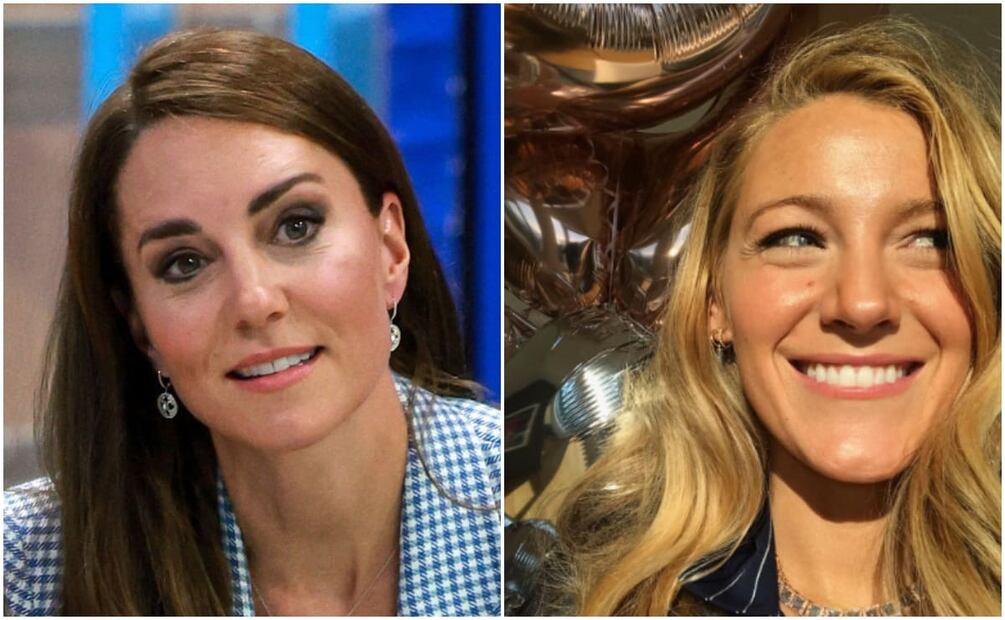 Kate Middleton y Blake Lively / AFP - Instagram