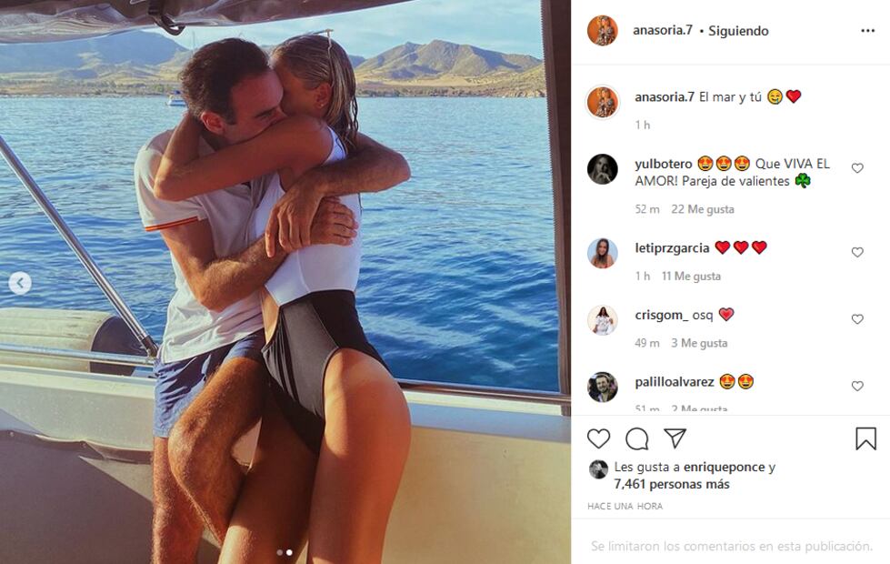 Ana Soria y Enrique Ponce comparten sus fotos más románticas 