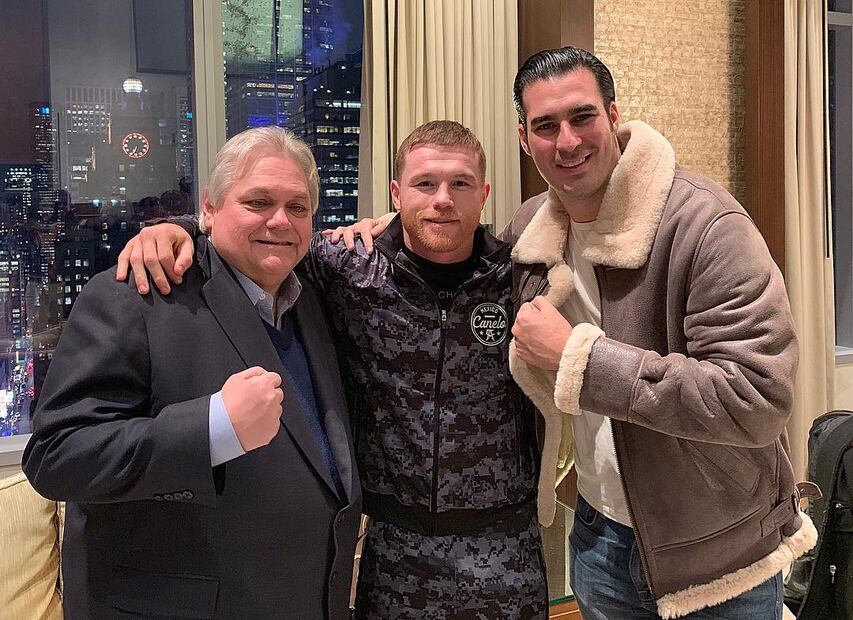 Adela Micha, Paola Rojas y más... ellos fueron a la pelea del Canelo