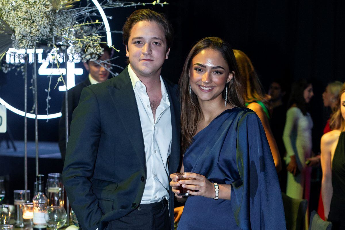 Luis Patricio Calzada y Ana Paula Ceballos. (Foto: Esteban Torreblanca)