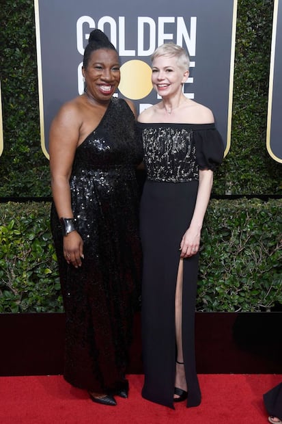 FOTOS: La alfombra negra de los Golden Globes 2018 contra el acoso
