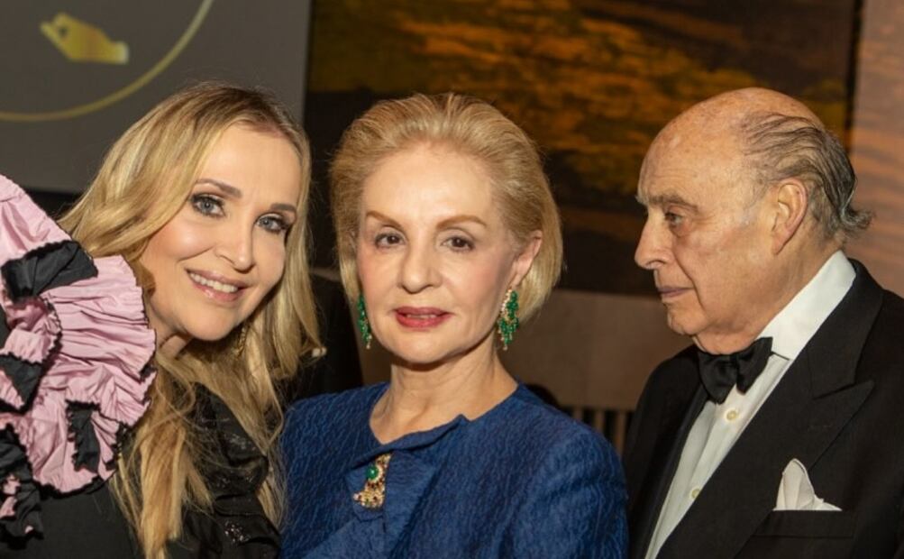 Titina Penzini, Carolina Herrera y Reinaldo Herrera / Foto: Instagram
