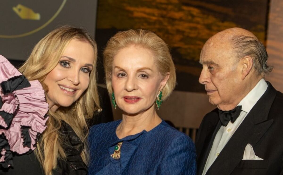 Titina Penzini, Carolina Herrera y Reinaldo Herrera / Foto: Instagram