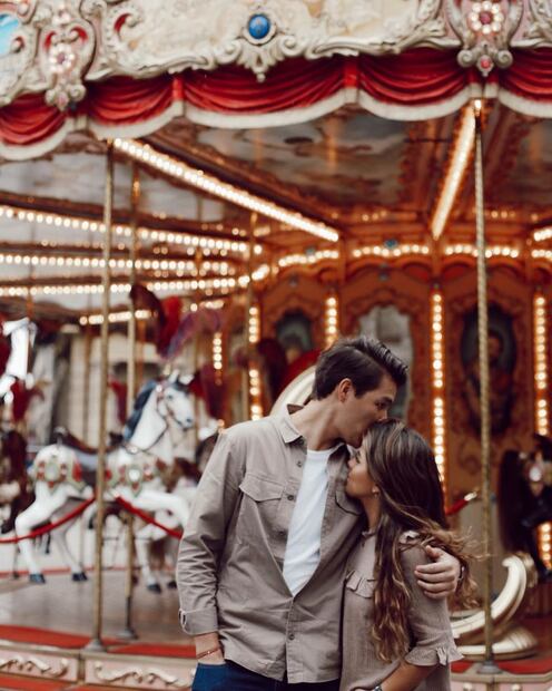 Fotos: Paulina Peña y Fernando Tena cumplen 4 años de novios y lo celebran más enamorados que nunca