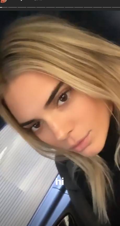 Kendall Jenner ahora es rubia ¡luce guapísima!