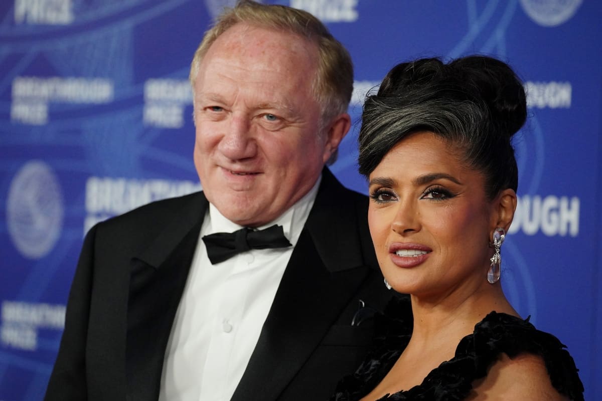 Salma Hayek Y François-Henri Pinault / Foto: AP