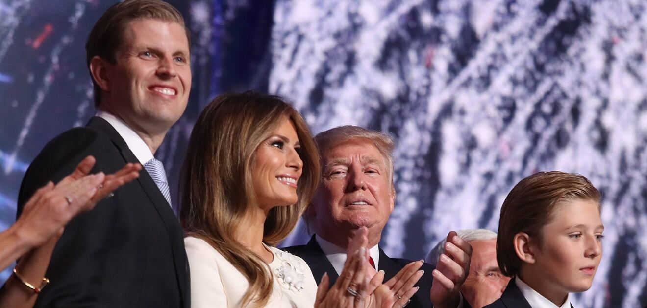 La familia Trump