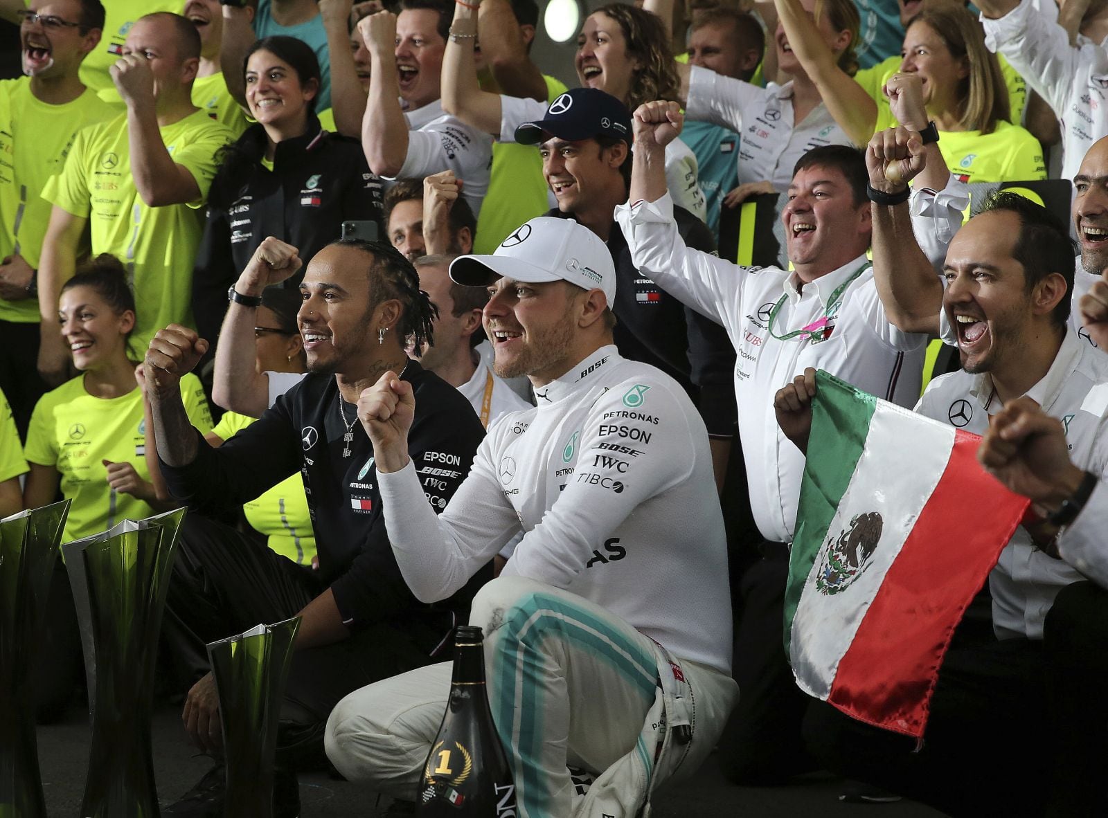 Hamilton conquista el GP de México