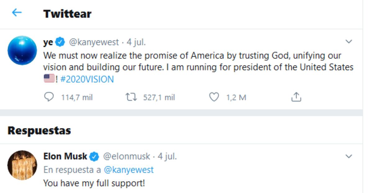 Kanye West ¿fuera de la carrera presidencial en Estados Unidos?