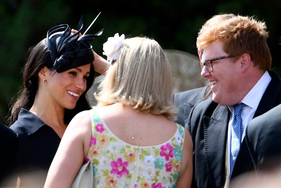 Meghan Markle celebra su cumpleaños en la boda de un amigo del príncipe Harry