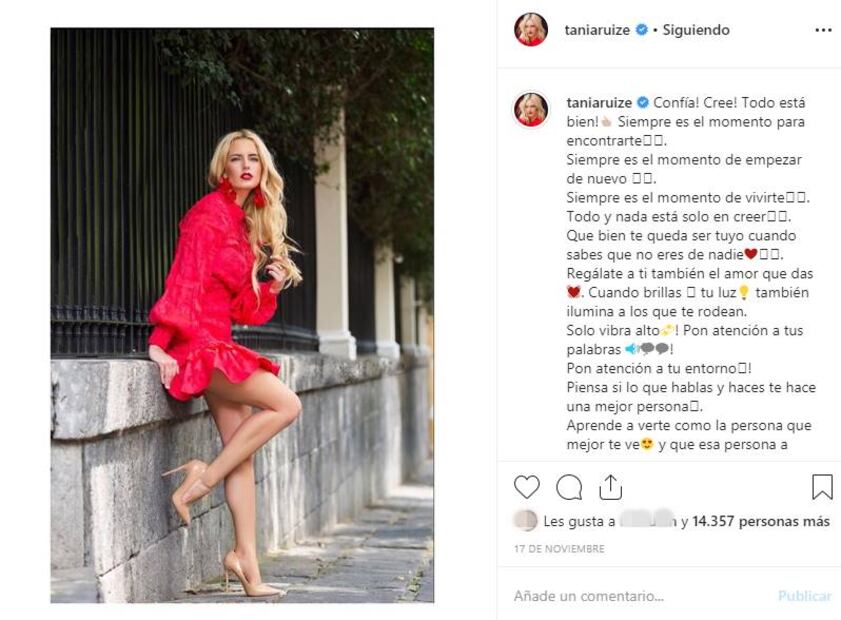 Tania Ruiz cambia de look ¿cerrando o abriendo ciclos?