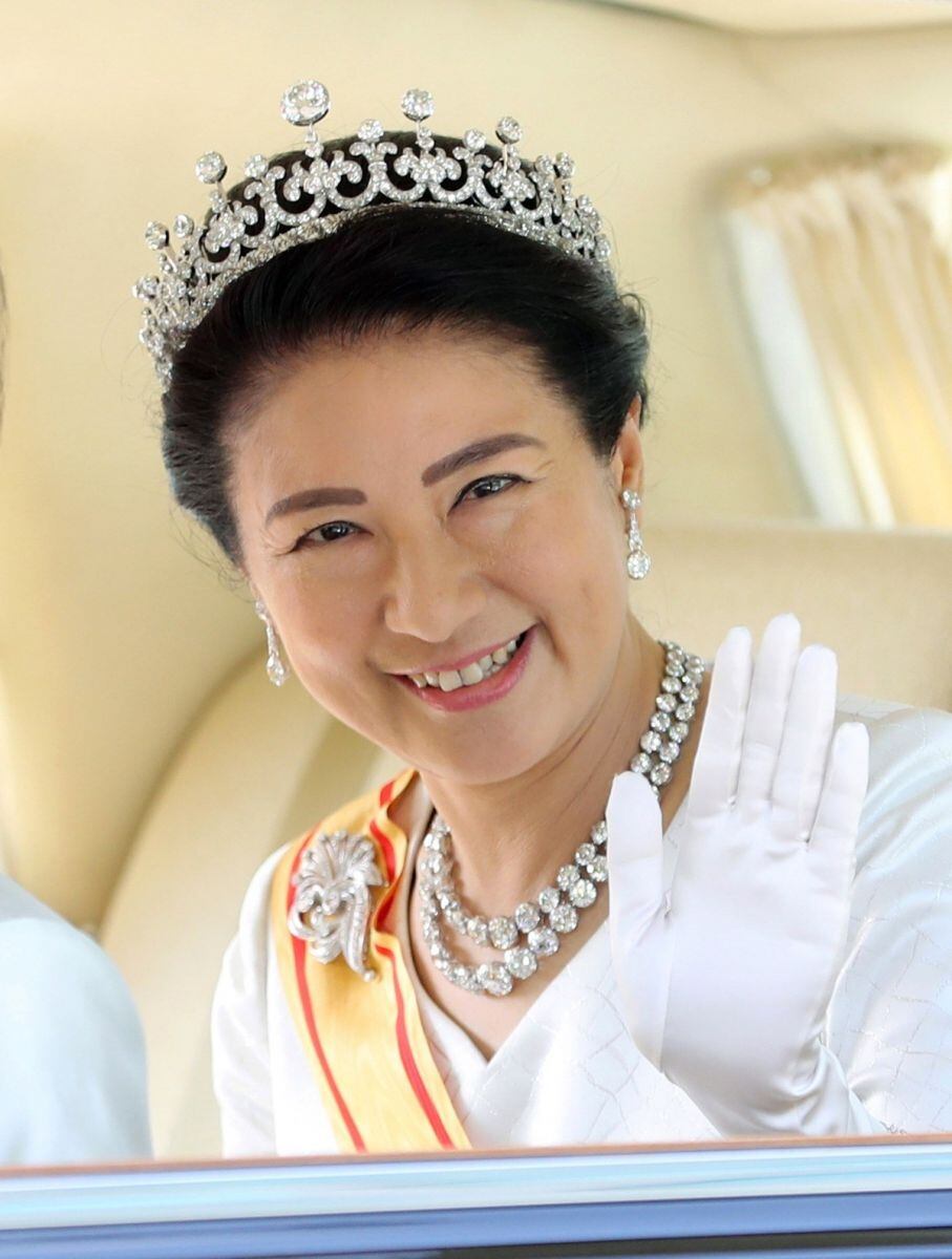 La fascinante historia de la corona de Masako en la entronización del emperador Naruhito