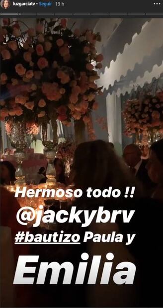 Jacky Bracamontes organiza gran fiesta de bautizo a sus mellizas Emilia y Paula 