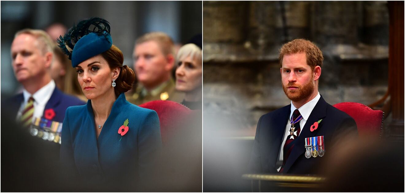 Kate Middleton y el príncipe Harry, muy sonrientes, confirman que entre ellos no hay enemistad