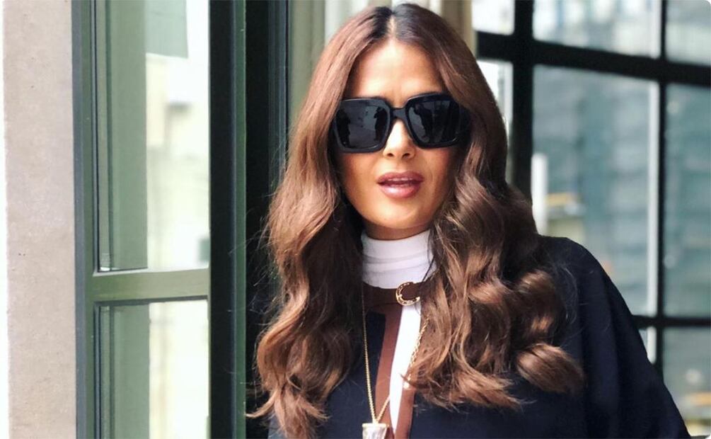 Como pocas veces, Salma Hayek respondió a críticas por pedir justicia para Giovanni López