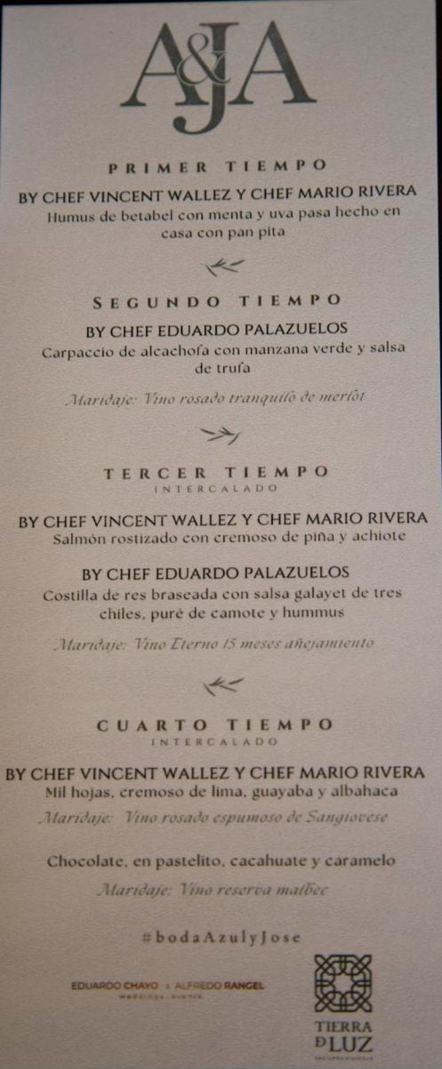 Así fue la boda de José Adolfo Murat y Azul Etcheverry en San Miguel de Allende