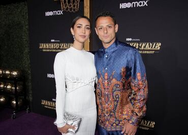 Javier “Chicharito” Hernández cumple un año con Nicole McPherson