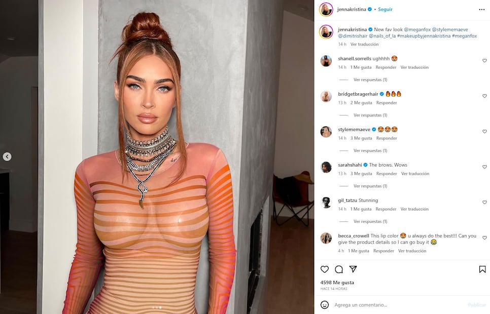 Megan Fox, fresca como una fruta de verano / Instagram