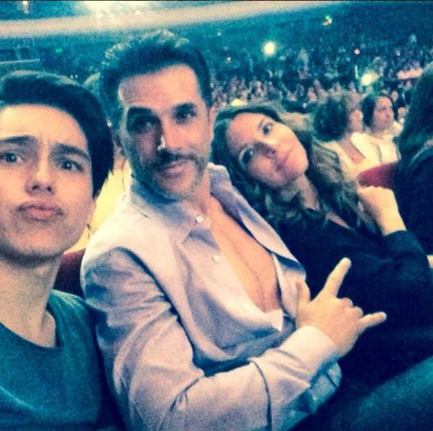 Famosos que conviven con los hijos de sus parejas