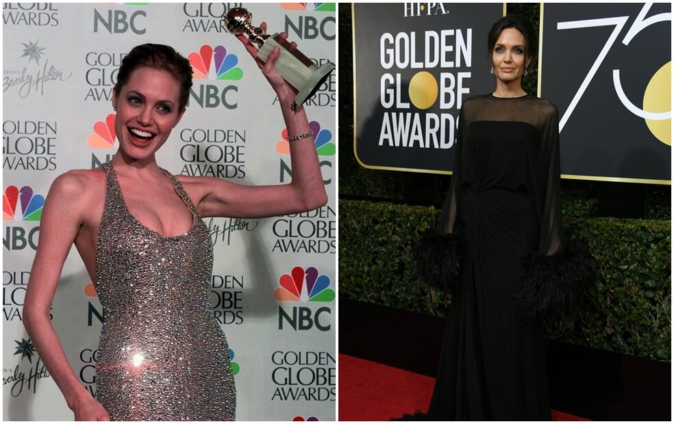 FOTO: Antes y después de los famosos en los Golden Globes