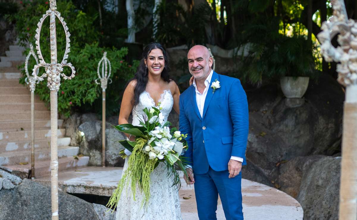 Así fue la boda de Eugenia de la Vega y Chezz Herrejón