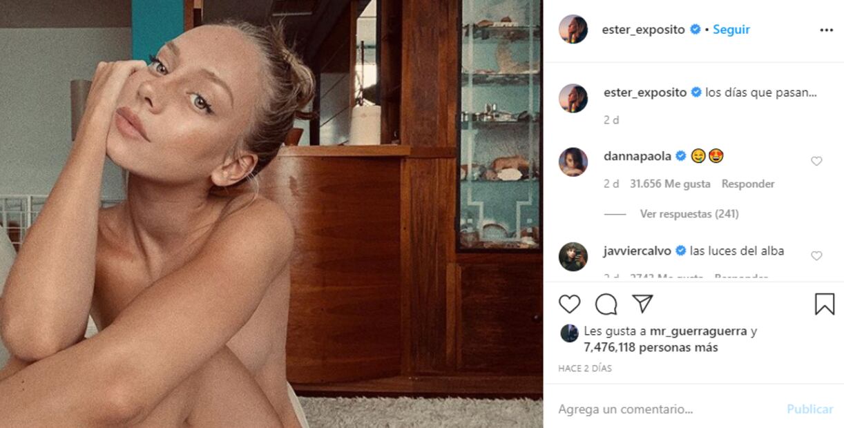 Ester Expósito y su posado de verano que arrasó con millones de likes