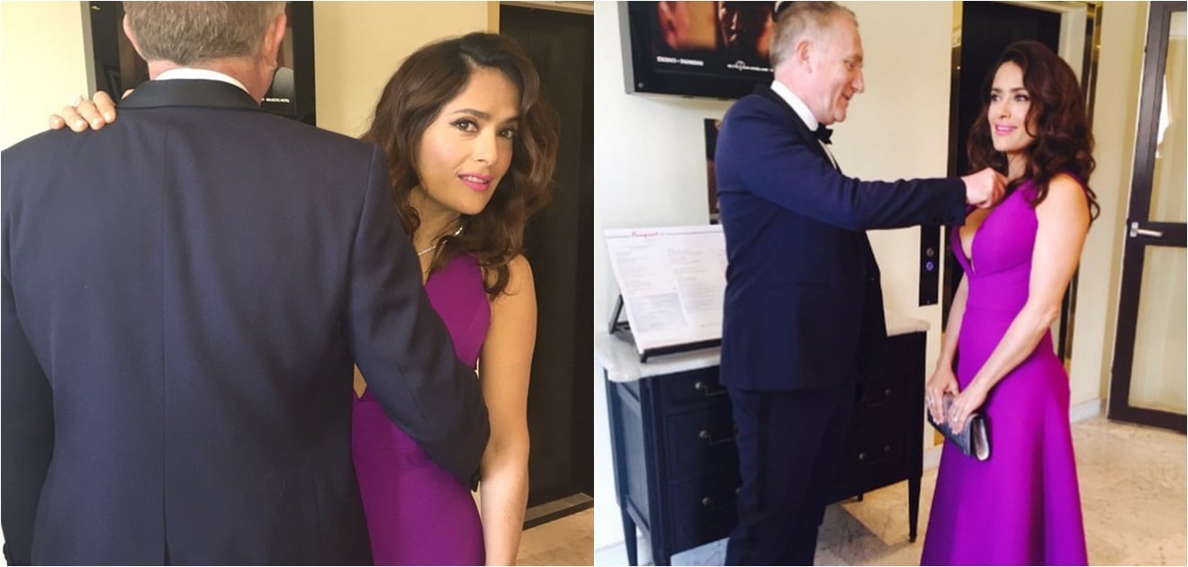 Las fotos más románticas de Salma Hayek y  François-Henri Pinault