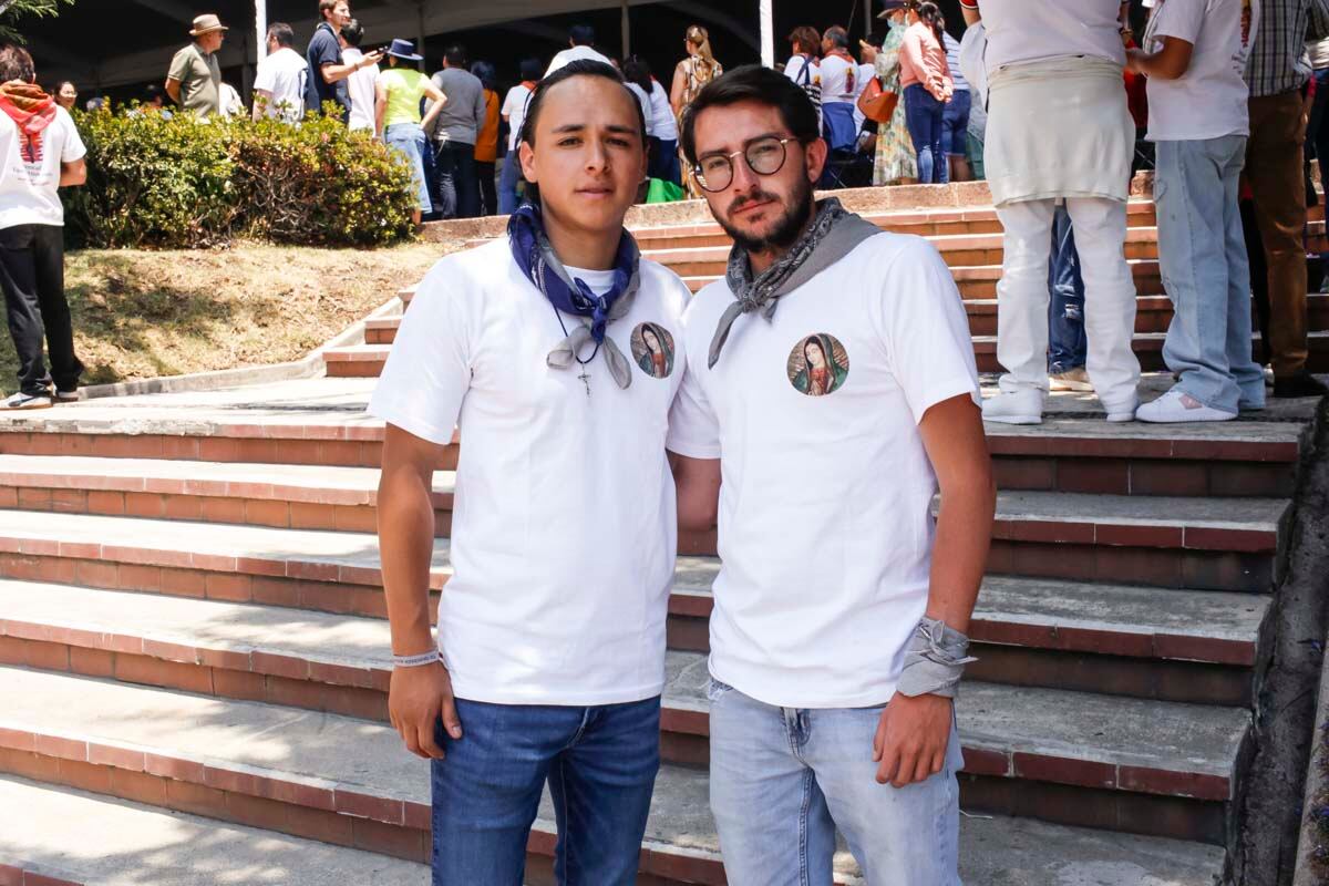 Ricardo García y Santiago de Presno.  (Foto: Esteban Torreblanca)