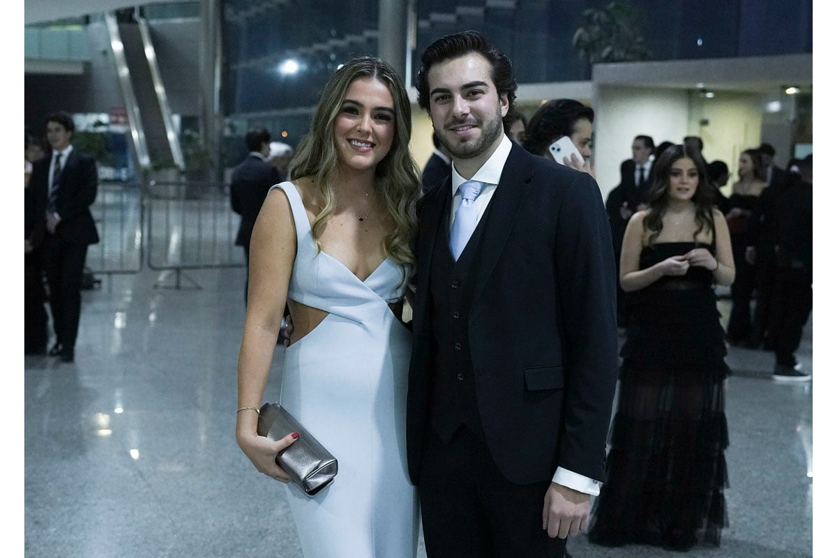Regina García y Andrés Padilla. (Foto: Héptor Arjona)