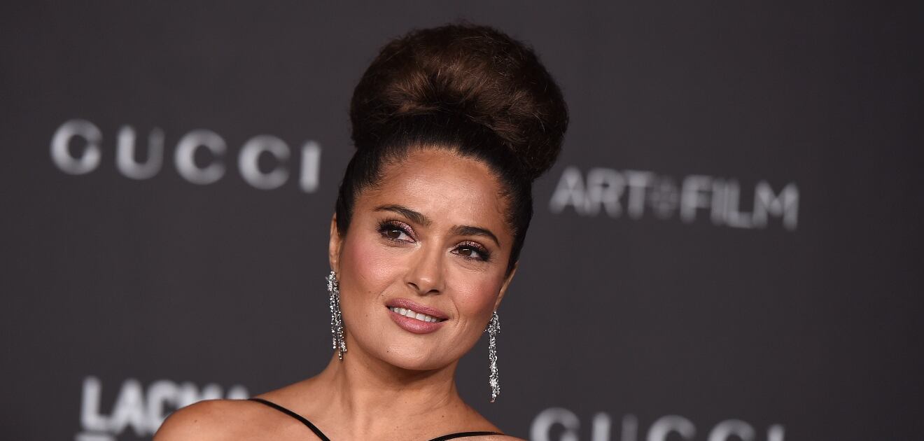 Salma Hayek, orgullosa, presume a su papá y sus raíces libanesas