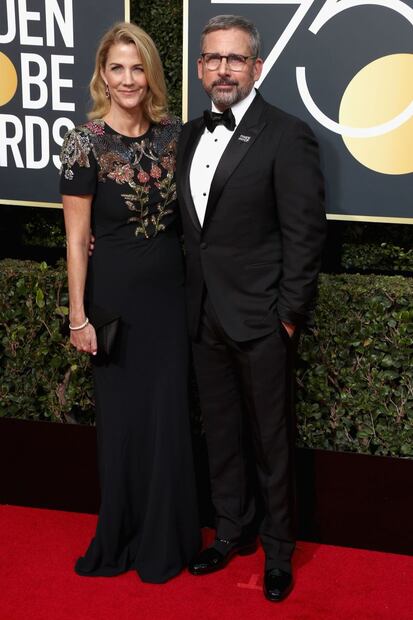 El amor se apodera de los Golden Globes: Las parejas en la alfombra roja
