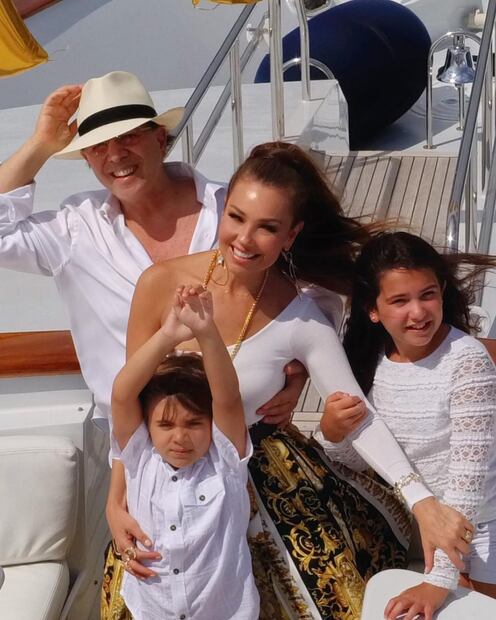 FOTOS: Las fotos más románticas de los 18 años de matrimonio de Thalía y Tommy Mottola