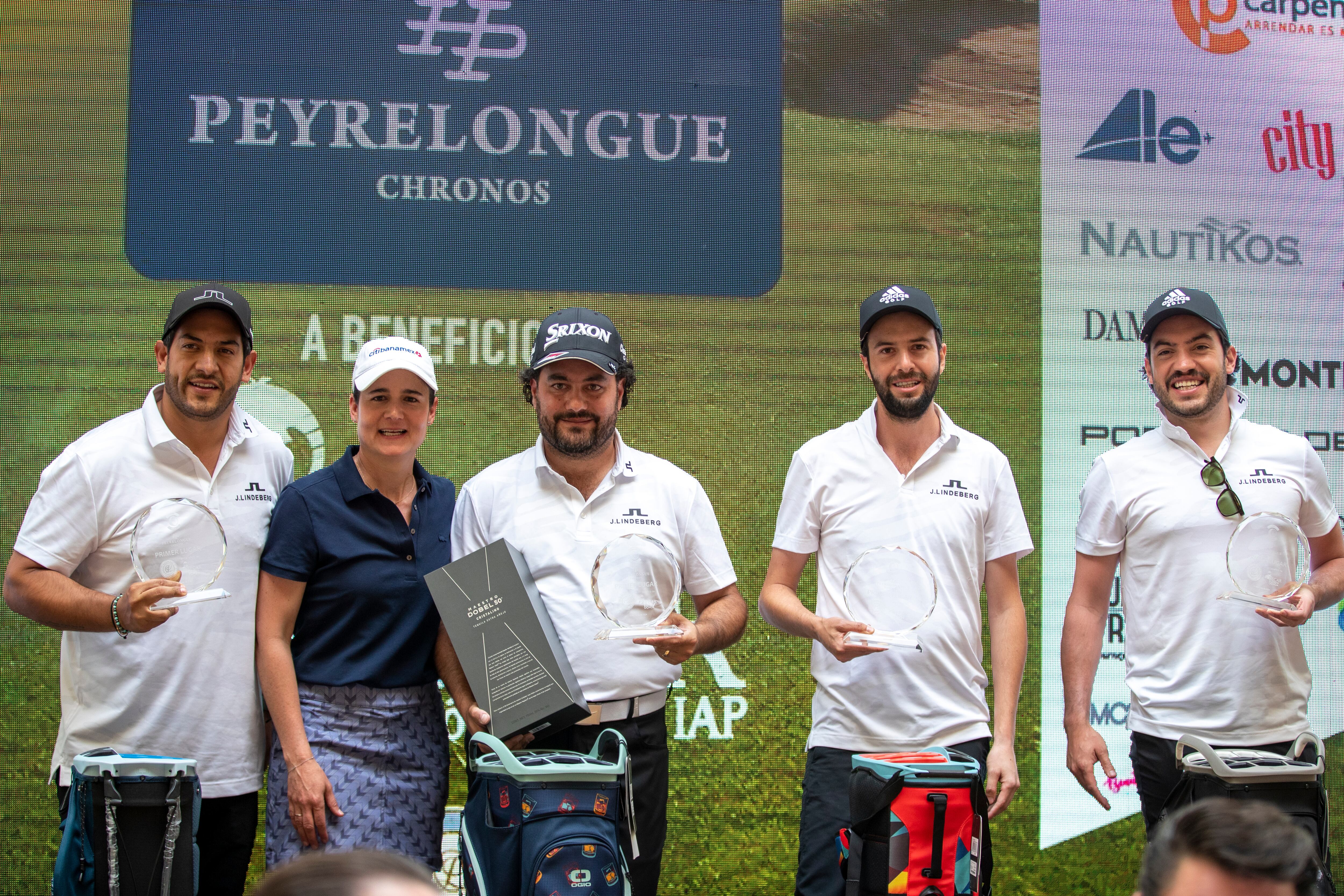 Daniel Torres, Lorena Ochoa, Alfredo Guaida, Juan Carlos Vizcaíno y Erick Snyder. (Foto: Edgar Silva Fuentes)
