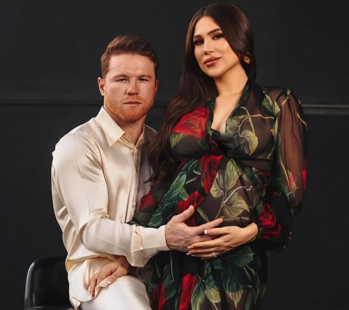 Saúl 'Canelo' Álvarez y su esposa Fernanda Gómez / Foto: Instagram